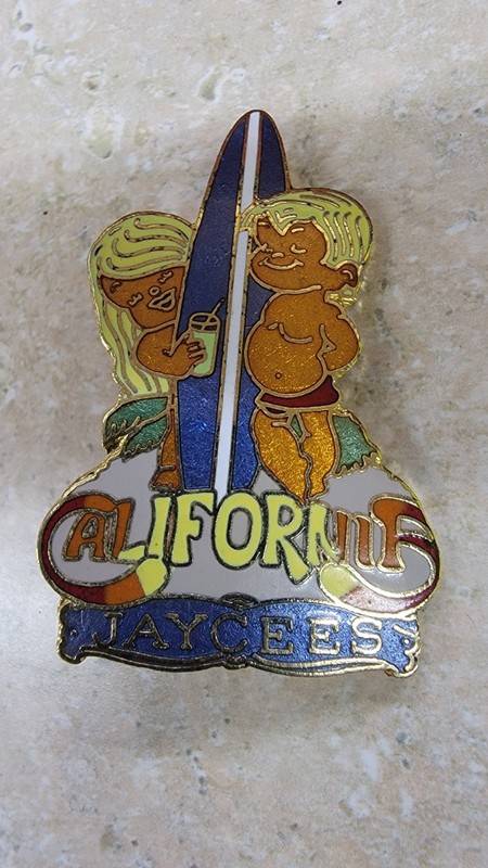 CALIFORNIA Jaycees Pin Lot E-11