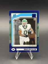 2024 Panini Clearly Donruss - Rated Rookie Braelon Allen #90 Blue /49 (RC)