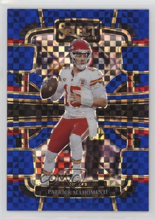 2023 Panini Select Concourse Blue Prizm 12/199 Patrick Mahomes II #49 6e0