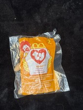 McDonald's Ty Teenie Beanie Baby Bongo the Monkey 2 1998, New Sealed