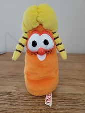 Laura Carrot Veggie Tales Plush Stuffed Animal 7" GUND Weighted Bottom