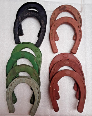 Vintage Roy Rogers Lucky Rubber Horseshoe + 10 others