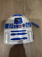 Loungefly Star Wars R2-D2 Wristlet/Purse Silver Blue White Walt Disney Parks