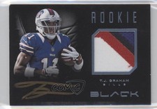 2012 Black Rookie Signature Materials Platinum Prime 34/49 TJ Graham Auto 1j6