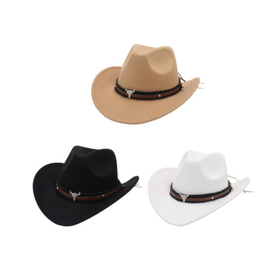 Cowboy Hat Big Brim Photo Props Casual Dress up Accessories