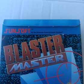 Blaster Master Nintendo NES ottime condizioni completo di scatola CIB scatola manuale
