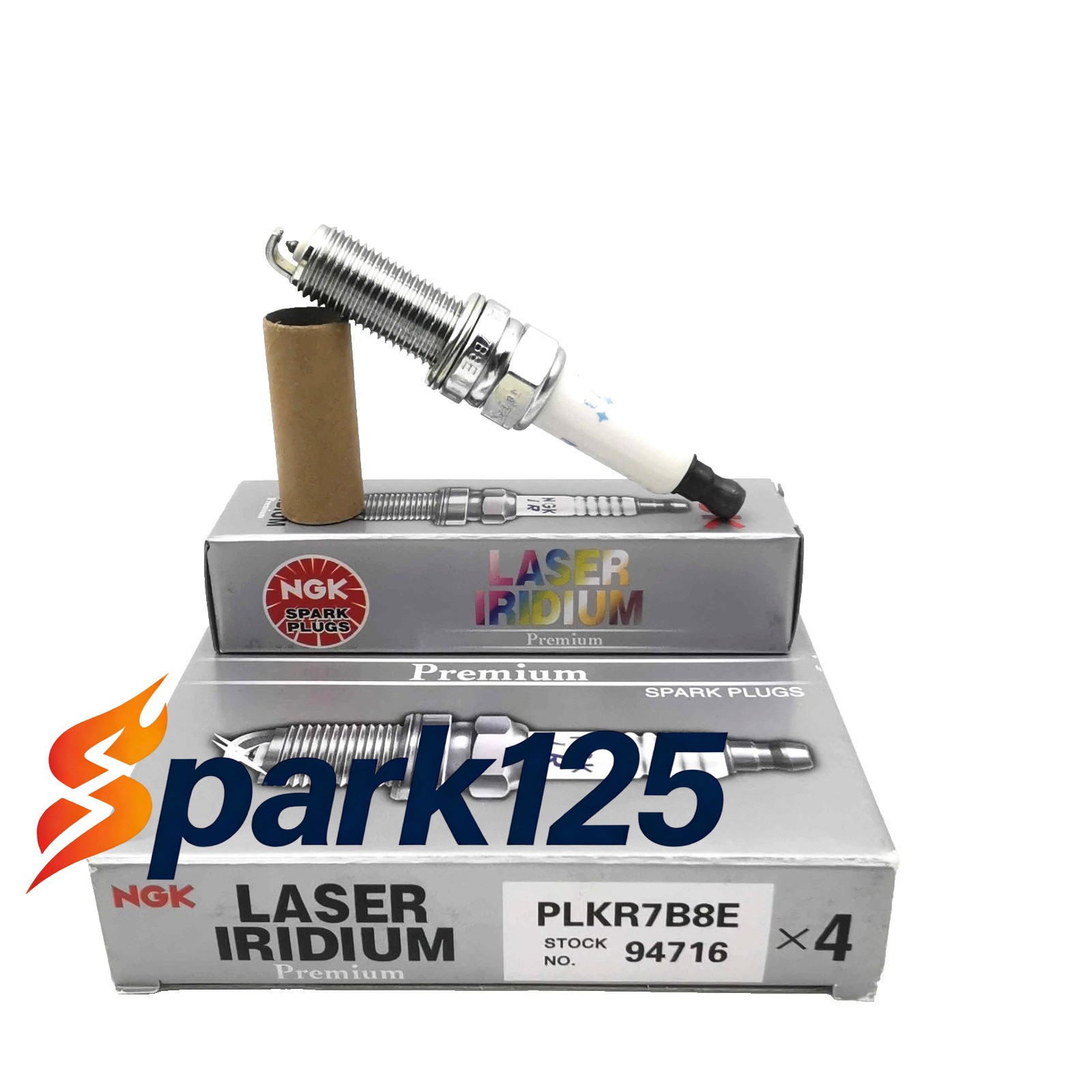 4 pc NGK 94716 PLKR7B8E Laser Platinum Spark Plugs for A 004 159 58 03