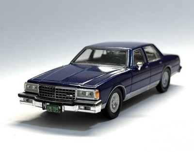 1981 Chevrolet Caprice Classic Sedan Royal Blue 1/43 Kodeblake