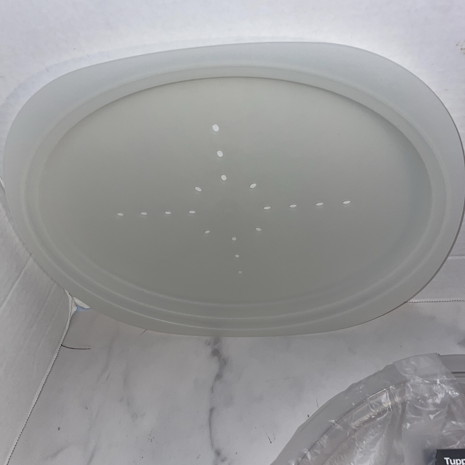 Tupperware Keep N Heat Serving Platter 3-Piece Red VTG 4618A-2 4620A-1 4619A-2