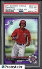 2017 Bowman Chrome Purple Refractor Juan Soto RC Rookie 119/250 PSA 10