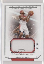 2019 Panini National Treasures Treasured Threads 93/99 Bradley Beal #TH-BBL py5