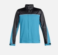 Under Armour Storm Golf wasserdichte leichte atmungsaktive blaue Jacke Medium