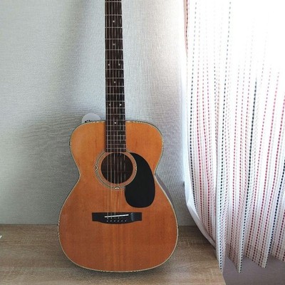 MORRIS F-13 Acoustic Guitar 1975 Folk Body Serviced and Cleaned