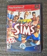 Sims Greatest Hits (Sony PlayStation 2, 2004) With Manual CIB Tested Working