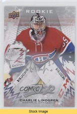 2016-17 Upper Deck MVP High Series Silver Script Charlie Lindgren #281 READ 1o7y