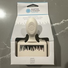 Martha Stewart Crafts Edge Punch Grass NEW NIB Rare