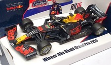 Burago 1/43 Scale 18-38052 - F1 AM Red Bull 33 1st Abu Dhabi GP 2020 Verstappen