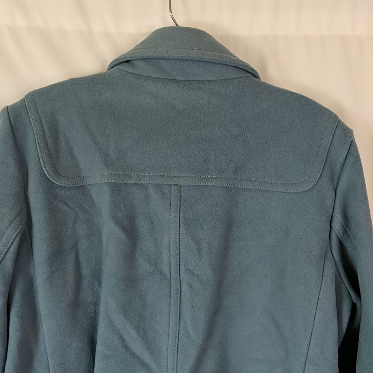 Gap Blue Wool Peacoat Frog Toggle Jacket Women Si… - image 7