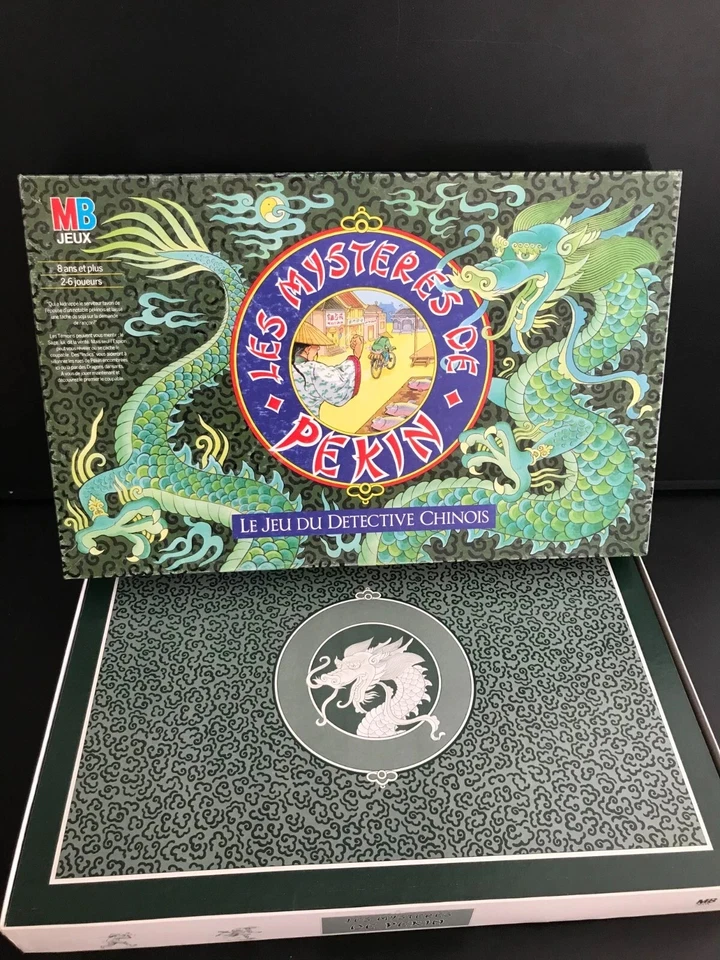 Jeu de société - les mystères de pékin - MB 1987 - 100% COMPLET - Photo 4/4