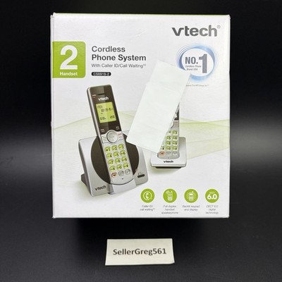 VTech CS6919-2 DECT 6.0 2-Handset Cordless Phone
