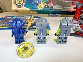 LEGO Atlantis Exploration HQ 8077 100% Complete w/ Figs, Box & Manual #1 (of 2)