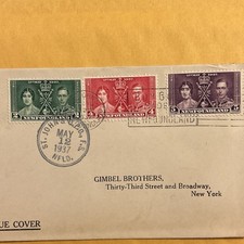 1937 King George VI Coronation First Day Cover