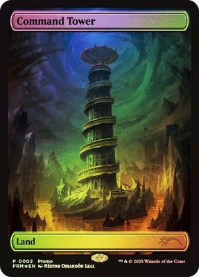 MTG FOIL Command Tower(Player Appreciation) Full Art - Promo #002