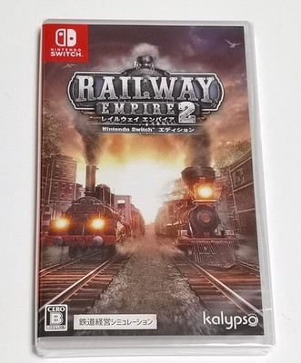 Railway Empire 2 (Nintendo Switch, Brand New) Japan Import [Multi-Language]