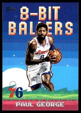 Paul George 2025-26 Topps #8-7 76ers Insert ? Parallel ? SEE SCAN! FREE SHIPPING