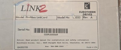 Parker L5353 Profibus LinkCard / Communication Module NEW in box