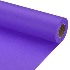 Wrapping Paper, 20" x 450"(37') 70 GSM Craft Paper Packing Paper Violet Blue