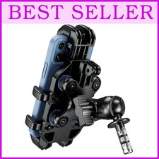 Anti-Shock Motorcycle Phone Holder with Silicone Protection /-