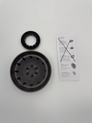 Genuine Dyson Supersonic Hair Dryer Diffuser & Gentle Air Attachment Set Black