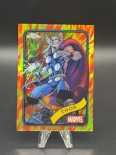 THOR 2025 TOPPS CHROME MARVEL RED YELLOW HUMAN TORCH /39