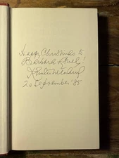 SIGNED Kenneth Williams autobiography - 1st edition - Carry On, Tony Hancock