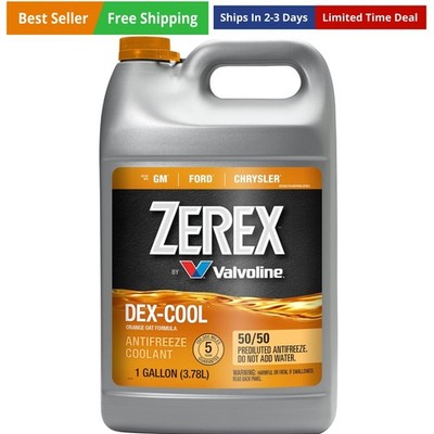 Zerex 50/50 Ready-to-Use Antifreeze Coolant 1 Gallon