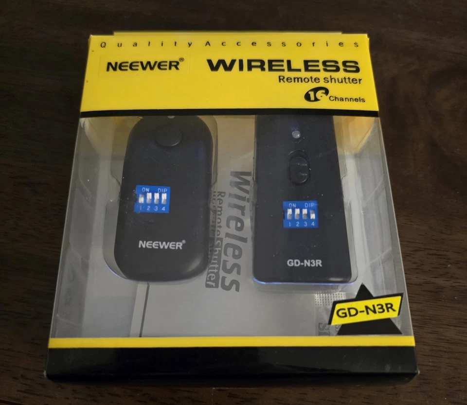 Obturador remoto inalámbrico Neewer modelo GD-N3R (16 canales) Nikon D90 Foto 3 de 3