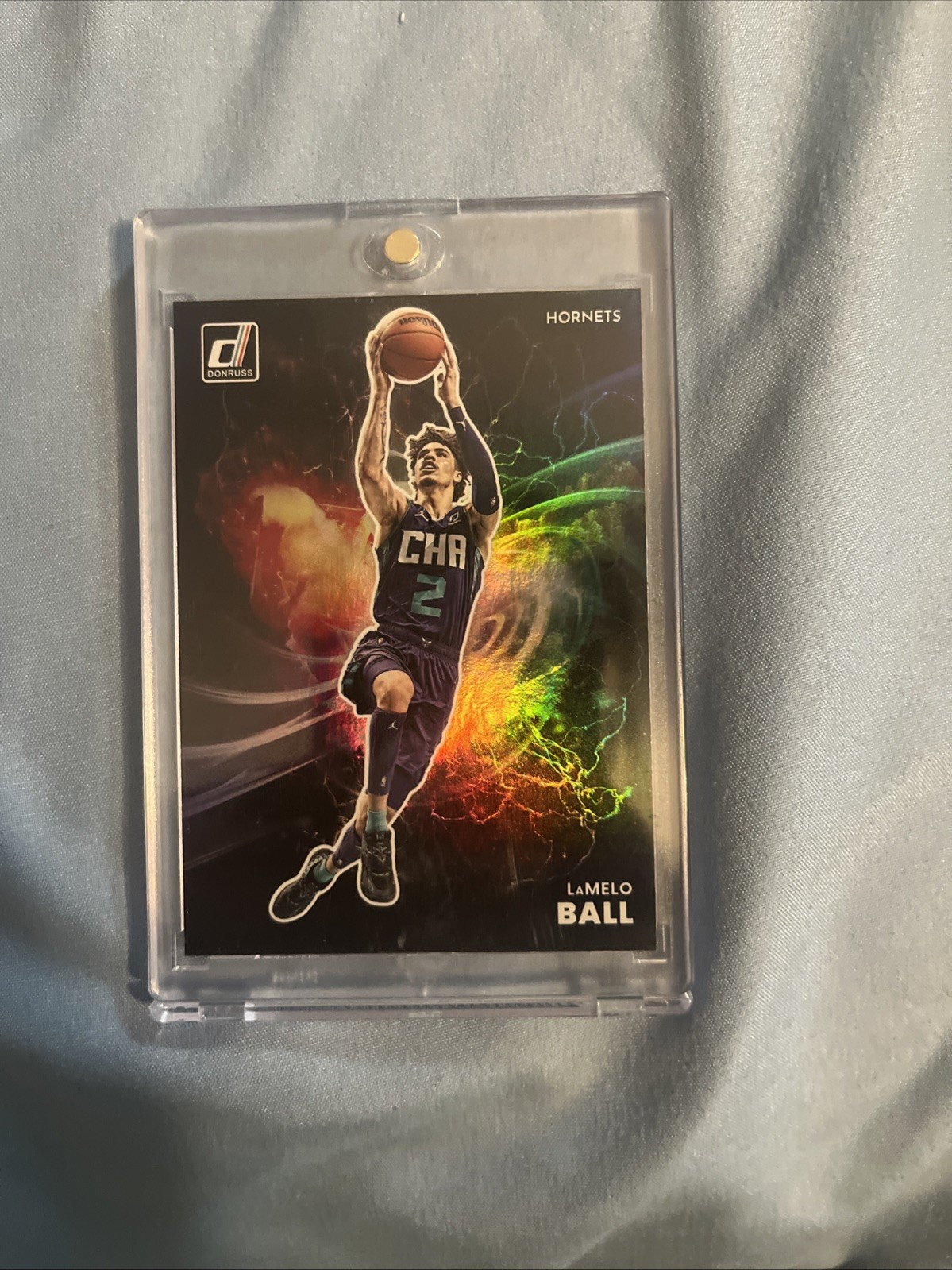2022-23 Panini Donruss LaMelo Ball #13 Night Moves Case Hit SSP