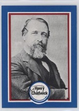 1976 Shakey's Baseball's Hall of Fame Henry Chadwick #16 HOF 0q3
