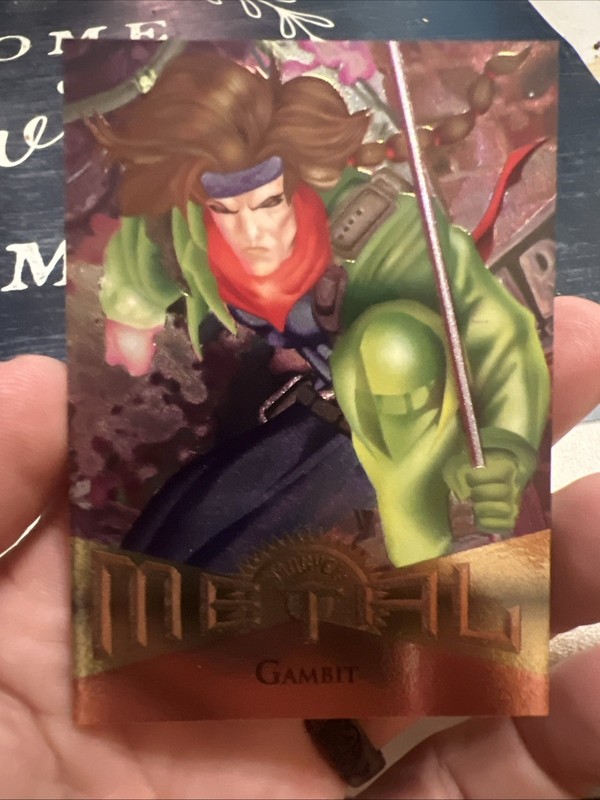 1995 Marvel Metal Gambit #4