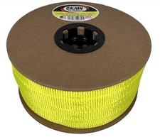Cajun Pull Line 7/8 in. x 350 ft Barrier Tape Webbing 1500# - Made in the USA