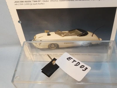 Distler Electromatic 7500 Porsche Kunstlederschlüssel schwarz (ETD03) - Bild 1 von 4