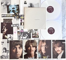 The Beatles White Album White Vinyl Record Album 2xLP 1978 SEBX-11841 EX NICE