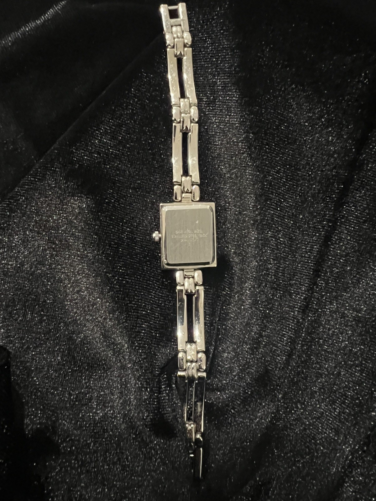 PREMIER DESIGNS  SILVER TONE RECTANGULAR BLUE DIA… - image 7