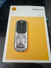 Yale Keyless Smart Lock. Chrome. New In Box. Never Been Used