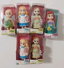 Lot 6 Disney Mini Brands Animators' Dolls 