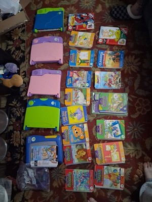 5 Leapfrop Learning Systems! All Tested And Work! Books/cartridges! No Refunds!