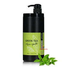 mowell GREEN TEA Hair Pack 1000ml / Intensive Nutrition, Elastic, Shine hair