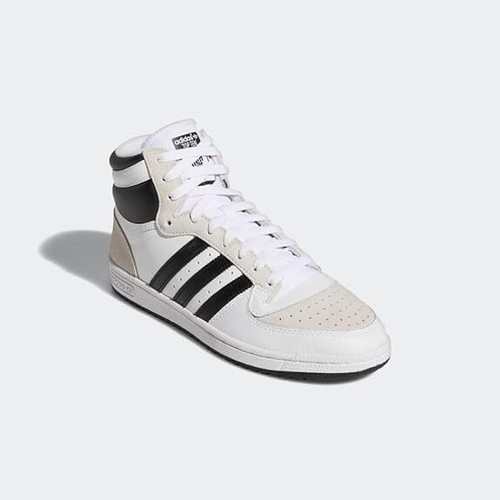 Adidas Top Ten HI White Black Trainers UK 9 - Brand New With Box - Picture 3 of 6