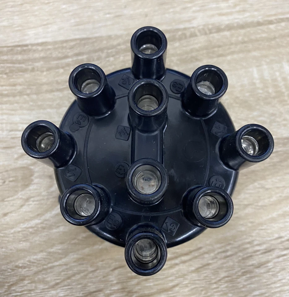 Tapa distribuidora de plástico negro para Nissan 200SX/720/D21/Pathfinder/Furgoneta 1982-1989 Foto 2 de 4